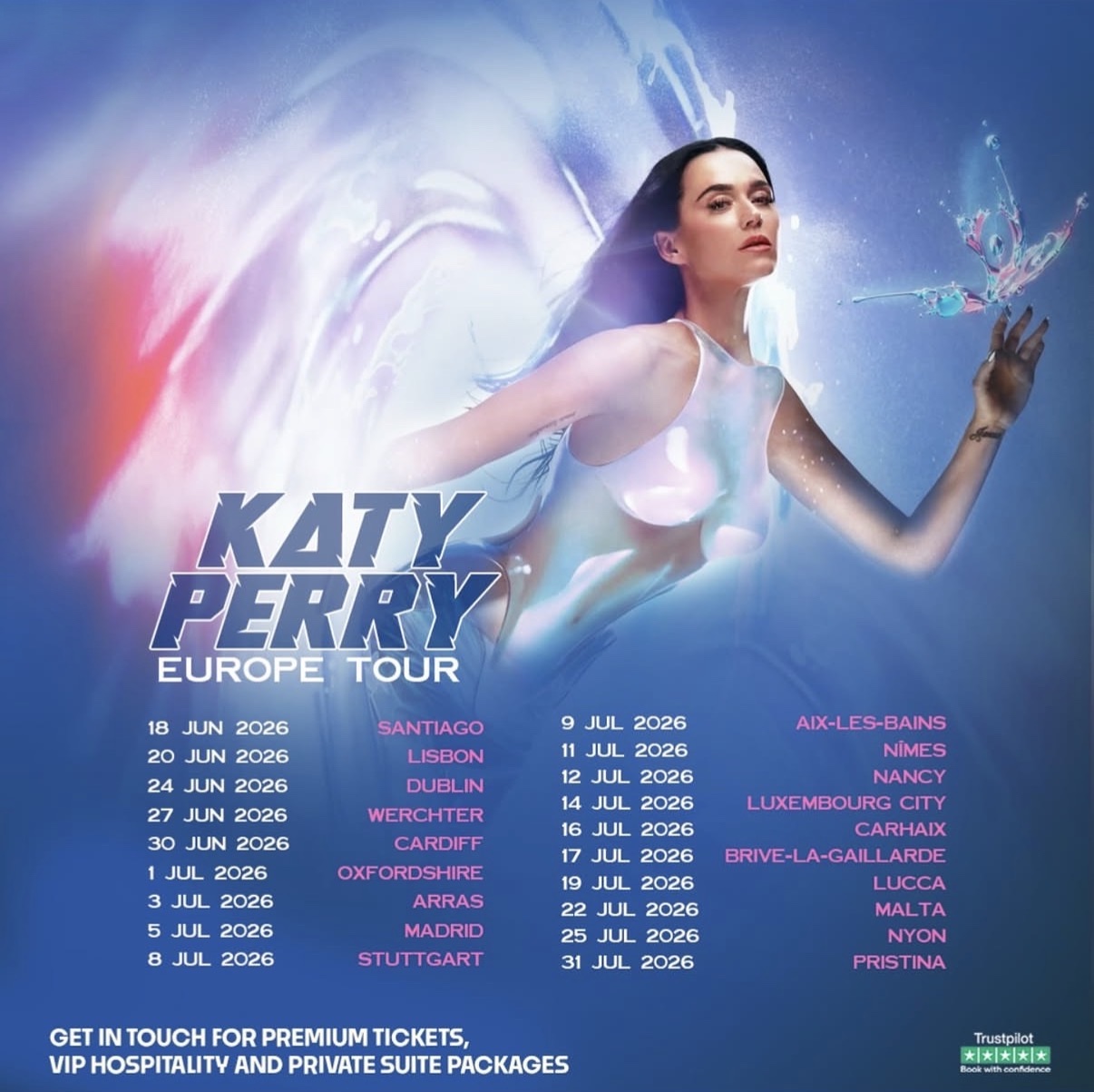 Katy Perry โ Europe Tour